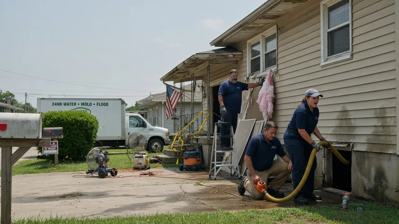 Water Damage Repair in Morrisonville, WI near me